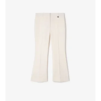 Pantaloni scurți din lână, evazați