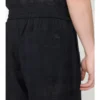 Pantaloni scurți din voal de bumbac cu imprimeu în carouri