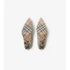 Pantofi pumps Dame din piele cu imprimeu de piton 