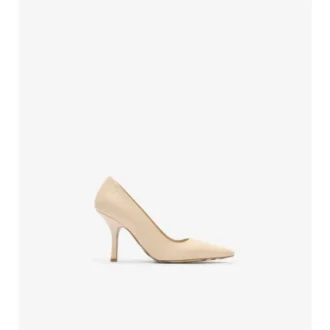 Pantofi pumps Dame din piele cu imprimeu în carouri