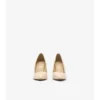 Pantofi pumps Dame din piele cu imprimeu în carouri Pantofi pumps Dame din piele cu imprimeu în carouri