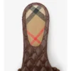 Papuci din piele cu ștampila Knight Papuci din piele cu ștampila Knight
