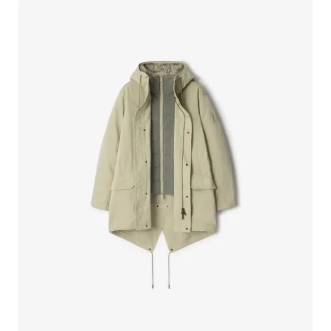 Parka detașabilă din amestec de nailon Parka detașabilă din amestec de nailon