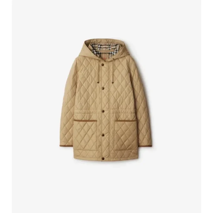 Parka matlasată din nailon Parka matlasată din nailon