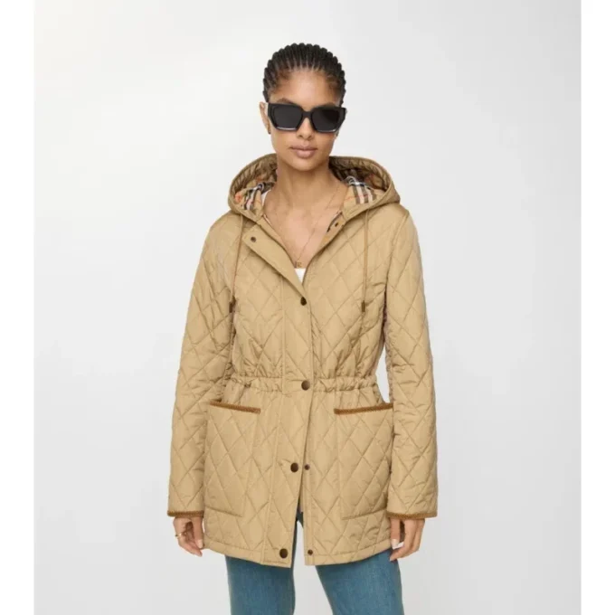 Parka matlasată din nailon Parka matlasată din nailon