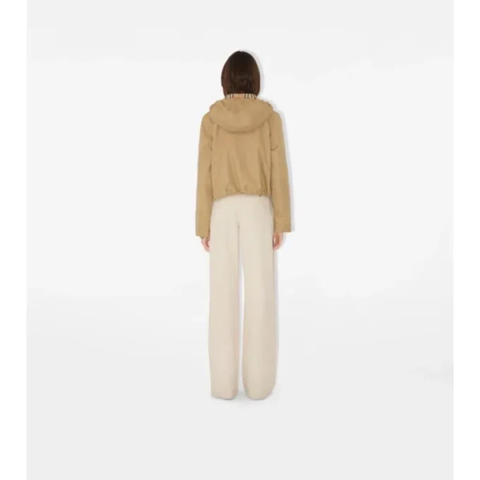Parka scurtă din Gabardine Parka scurtă din Gabardine