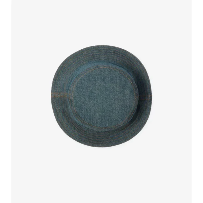 Pălărie de pescuit din denim Pălărie de pescuit din denim