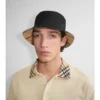 Pălărie reversibilă din Gabardine Pălărie reversibilă din Gabardine