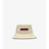 Pălărie tip bucket din Gabardine cu logo