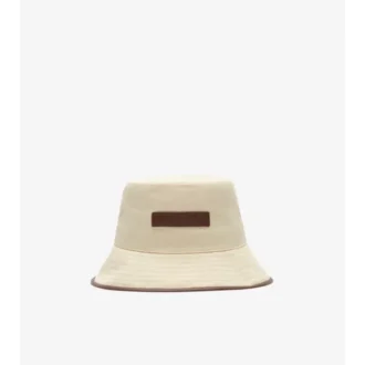 Pălărie tip bucket din Gabardine cu logo
