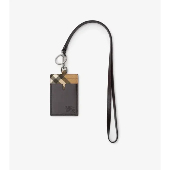 Portcard cu șnur Pop Check Portcard cu șnur Pop Check