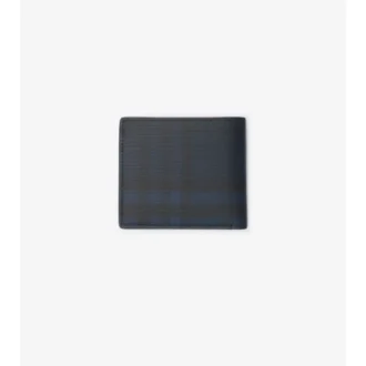 Portofel bifold cu monede Check 