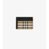 Portofel cu clip în carouri