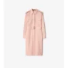Rochie-cămașă din poplin de bumbac