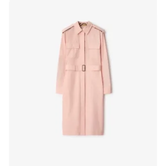 Rochie-cămașă din poplin de bumbac
