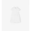 Rochie-cămașă din poplin de bumbac Rochie-cămașă din poplin de bumbac