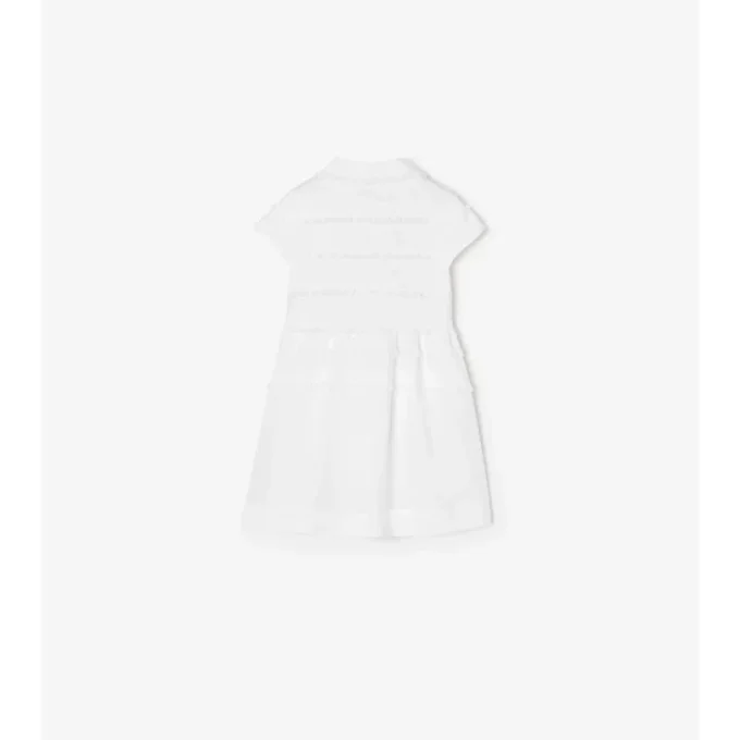 Rochie-cămașă din poplin de bumbac Rochie-cămașă din poplin de bumbac