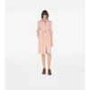 Rochie-cămașă din poplin de bumbac