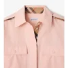Rochie-cămașă din poplin de bumbac