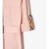 Rochie-cămașă din poplin de bumbac