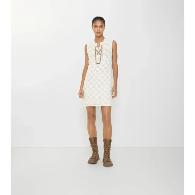 Rochie din bumbac croșetat Rochie din bumbac croșetat