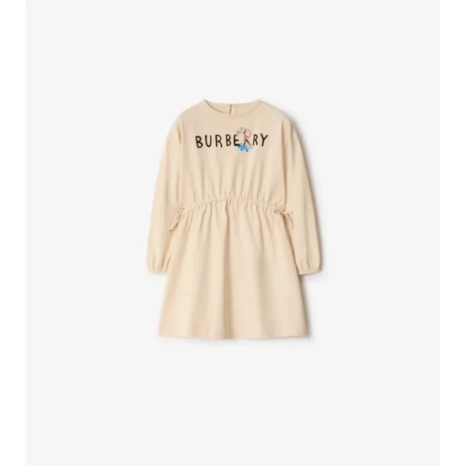 Rochie din bumbac cu logo-ul Gărzii Regale din Londra Rochie din bumbac cu logo-ul Gărzii Regale din Londra
