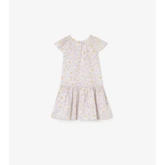 Rochie din bumbac cu margarete