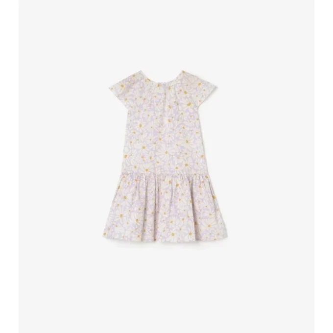 Rochie din bumbac cu margarete