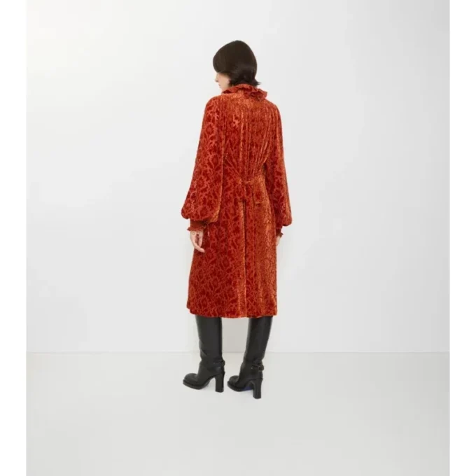 Rochie din catifea din amestec de mătase în stil baroc Rochie din catifea din amestec de mătase în stil baroc