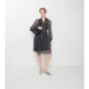 Rochie din mătase cu imprimeu floral delicat Rochie din mătase cu imprimeu floral delicat
