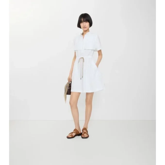 Rochie din poplin de bumbac
