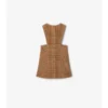 Rochie din velur cu model în carouri