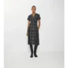 Rochie kilt din amestec de lână cu imprimeu în carouri Rochie kilt din amestec de lână cu imprimeu în carouri
