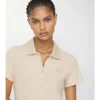 Rochie tip polo din bumbac