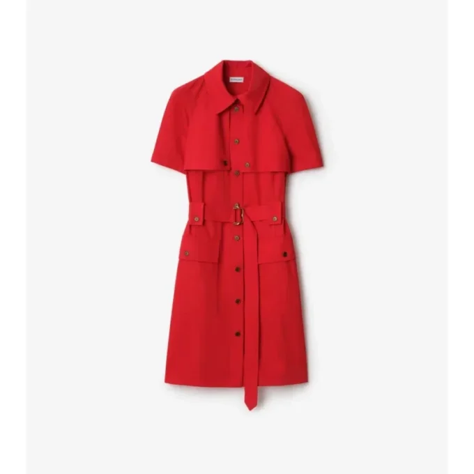 Rochie trench din lână