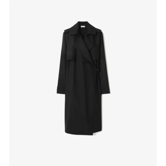 Rochie trench din lână
