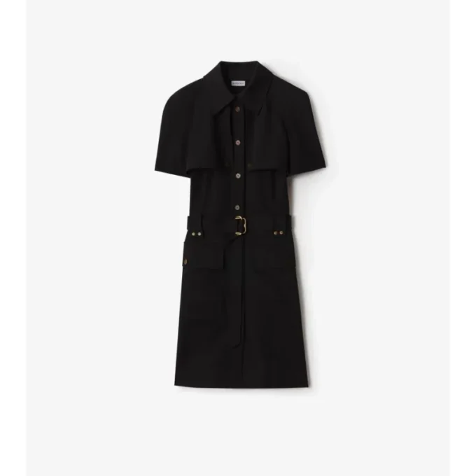 Rochie trench din lână