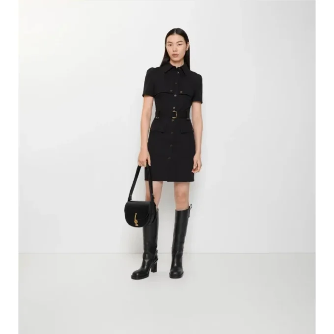 Rochie trench din lână
