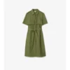 Rochie trench din poplin de bumbac