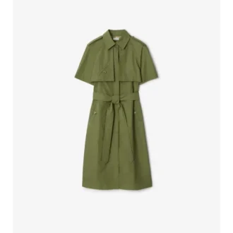 Rochie trench din poplin de bumbac
