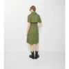 Rochie trench din poplin de bumbac
