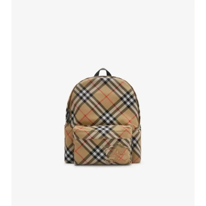 Rucsac mic cu model în carouri