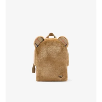 Rucsac Teddy din blană artificială