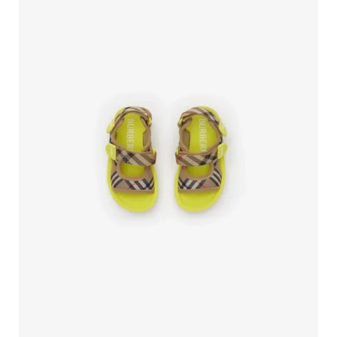 Sandale cu model Check Sandale cu model Check