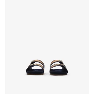 Sandale Urchin din denim cu model în carouri