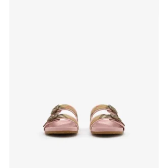 Sandale Urchin din piele de căprioară cu model în carouri