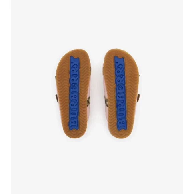 Sandale Urchin din piele de căprioară cu model în carouri Sandale Urchin din piele de căprioară cu model în carouri