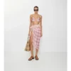 Sarong din bumbac cu model în carouri