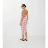 Sarong din bumbac cu model în carouri