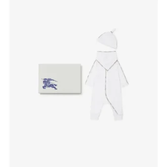 Set cadou pentru bebeluși din bumbac elastic, format din trei piese